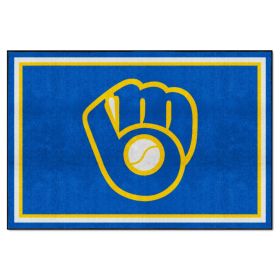 MLB - Milwaukee Brewers "Glove" 5'x8' Rug