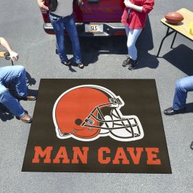 NFL - Cleveland Browns Man Cave Tailgater Rug 5'x6'