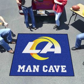 NFL - Los Angeles Rams Man Cave Tailgater Rug 5'x6'