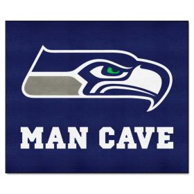 NFL - Seattle Seahawks Man Cave Tailgater Rug 5'x6'