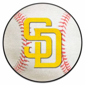 MLB - San Diego Padres Baseball Mat 27" diameter