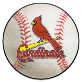 MLB - St. Louis Cardinals Baseball Mat 27" diameter