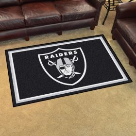 NFL - Las Vegas Raiders 4'x6' Rug