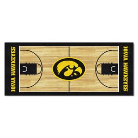 Iowa Basketball Court Runner 30"x72"