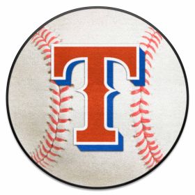 MLB - Texas Rangers Baseball Mat 27" diameter