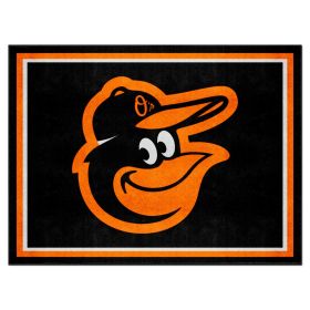 MLB - Baltimore Orioles Cartoon Bird Rug 8'x10'