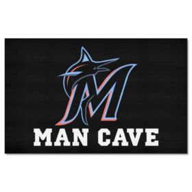 MLB - Miami Marlins Man Cave UltiMat 5'x8' Rug