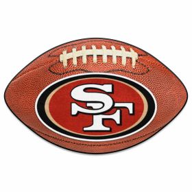 NFL - San Francisco 49ers Football Rug 20.5"x32.5"