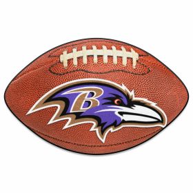 NFL - Baltimore Ravens Football Rug 20.5"x32.5"