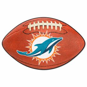 NFL - Miami Dolphins Football Rug 20.5"x32.5"