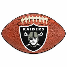 NFL - Las Vegas Raiders Football Rug 20.5"x32.5"