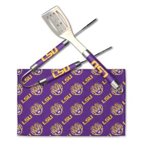 LSU BBQ Grill Utensil Set