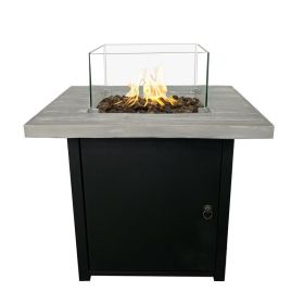 Fiber Reinforced Concrete Propane Fire pit table