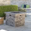 30" SQUARE MGO FIRE PIT - 40 000 BTU